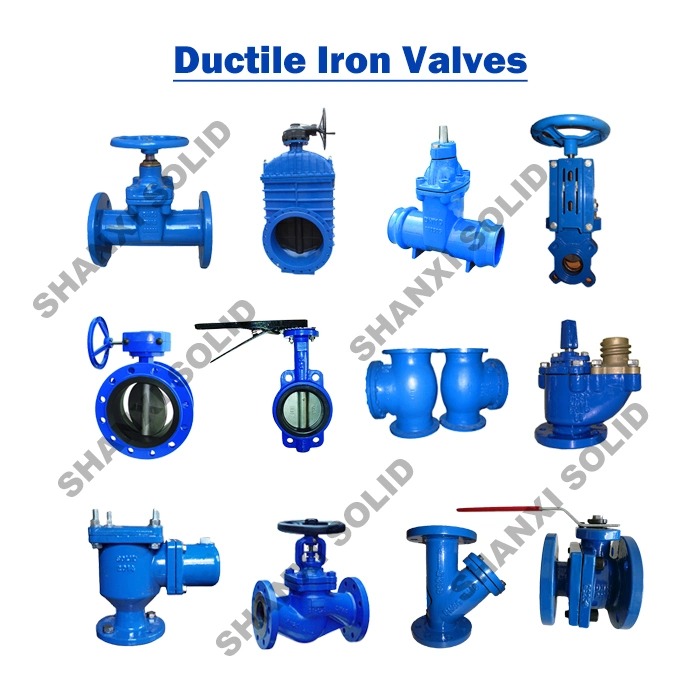 Wholsales CE Certificate Ductile Iron Cast Iron Butterfly Valve Gate Valve Check Valve Y Strainer Factory Price